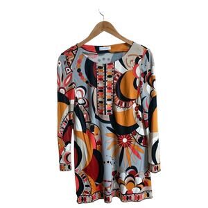 Emilio Pucci retro print tunic, size 12